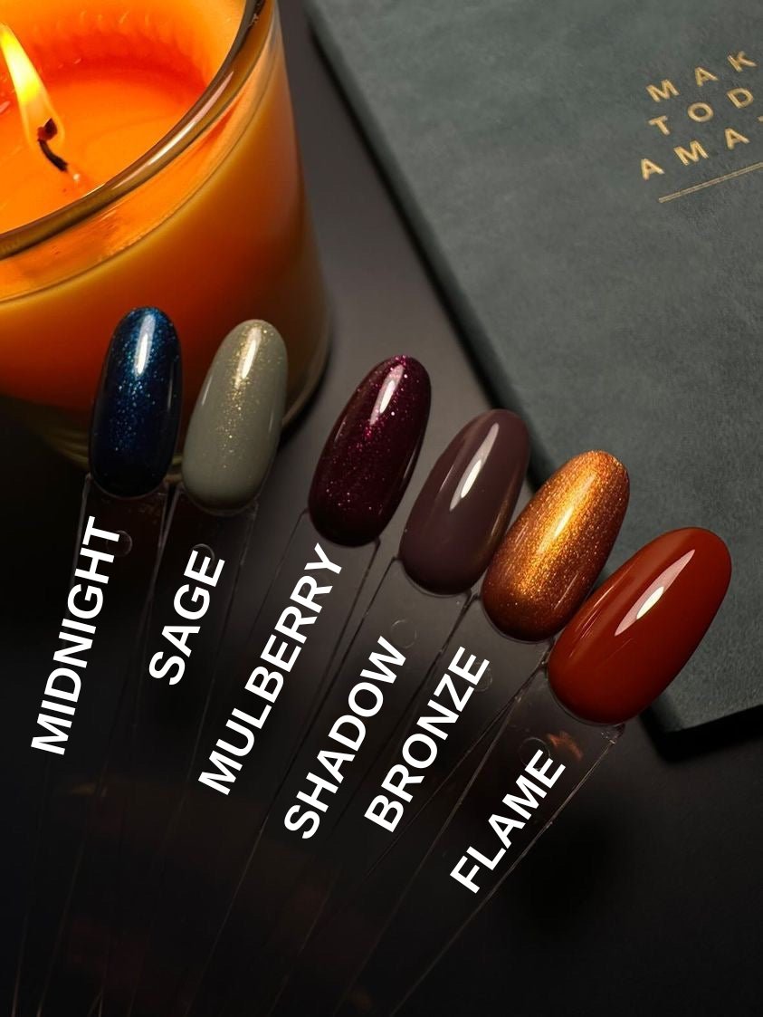 Dream Goddess Gel Polish Autumn Collection Top & Base Bundle - Franklins