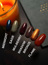 Dream Goddess Gel Polish Autumn Collection Top & Base Bundle - Franklins