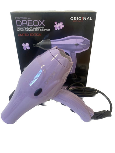 Dreox Professional Semi-Compact Hairdryer Lilac - Franklins
