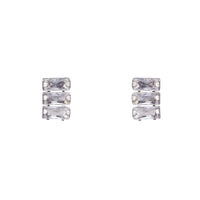 D&X Elizabeth Cubic Zirconia Crystal Stud Earrings - Franklins