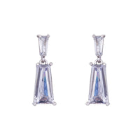 D&X London Silver Crystal Post Earrings - Franklins