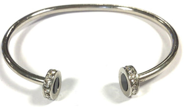 D&X Silver Open Bracelet - Franklins