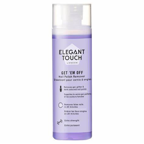 Elegant Touch GET 'EM OFF Nail Polish Remover 200ml - Franklins