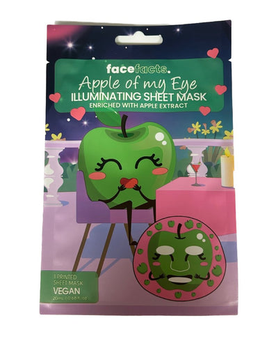 Face Facts Apple Of My Eye Illuminating Sheet Mask - Franklins