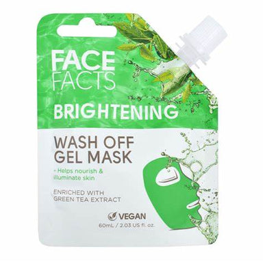 Face Facts Brightening Wash Off Gel Mask 60ml - Franklins