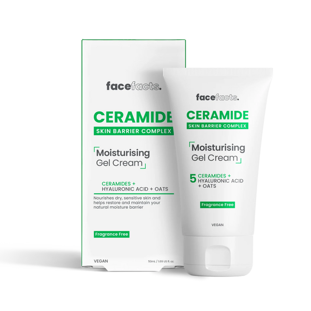 Face Facts Ceramide Moisturising Gel Cream 50ml - Franklins