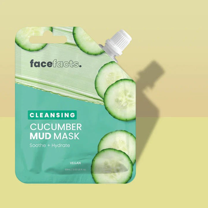 Face Facts Cleansing Cucumber Mud Mask 60ml - Franklins