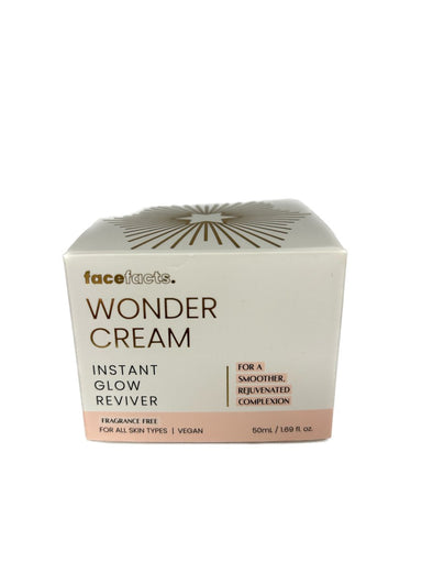 Face Facts Instant Glow Reviver Wonder Cream Fragrance Free 50ml - Franklins