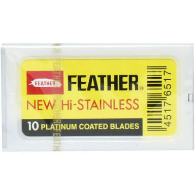 Feather Platinum Coated Blades 10 Pack - Franklins