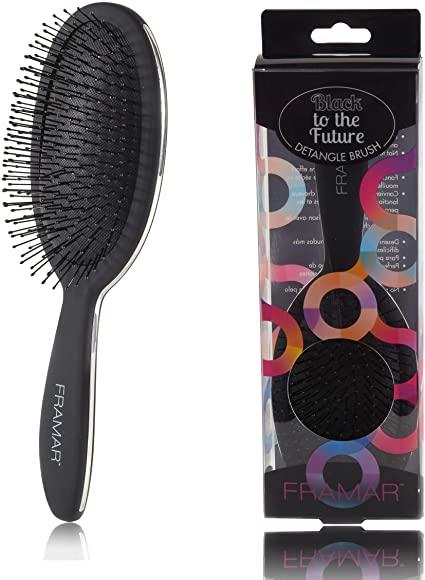 Framar Black To The Future Detangle Brush - Franklins