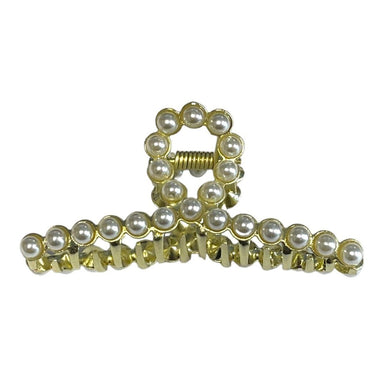 Gold Pearl Hair Clip - Franklins