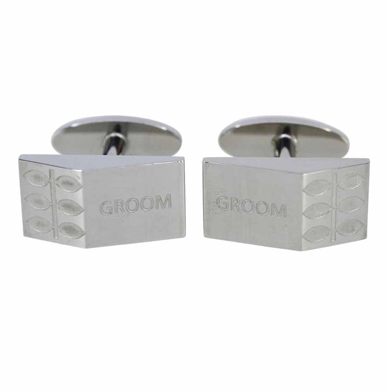 "Groom" Cufflinks - Franklins