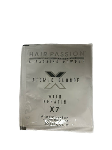 Hair Passion Atomic Blonde With Keratin 7X Hair Bleach 25g - Franklins