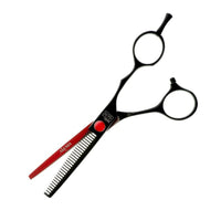 Haito Akuma Offset 6" Hairdressing Thinning Scissors - Franklins