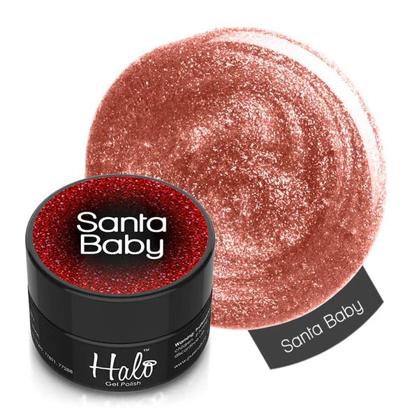 Halo Gel Polish Christmas Glitter Pots 8g - Franklins