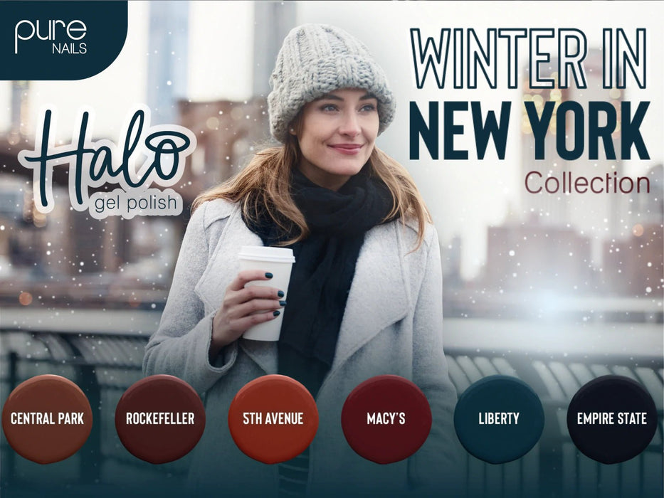 Halo Gel Polish Collection Winter In New York - Franklins