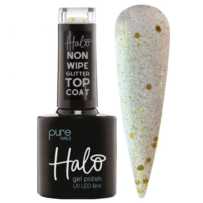 Halo "Over The Top" Non Wipe Glitter Top Coats 8ml - Franklins