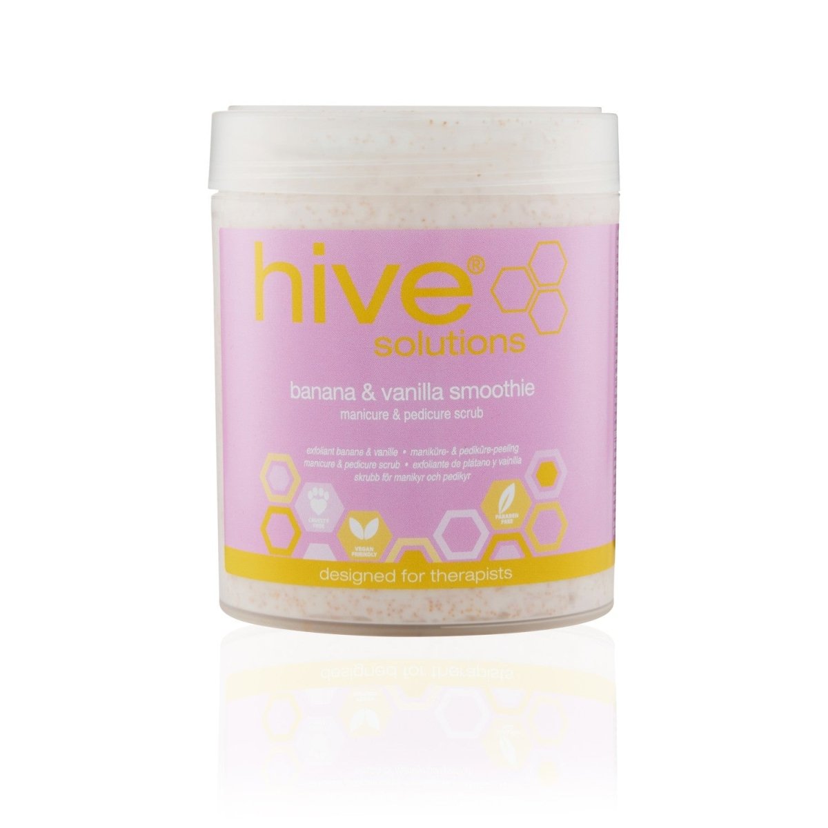 Hive Banana & Vanilla Smoothie Manicure & Pedicure Scrub 500ml - Franklins