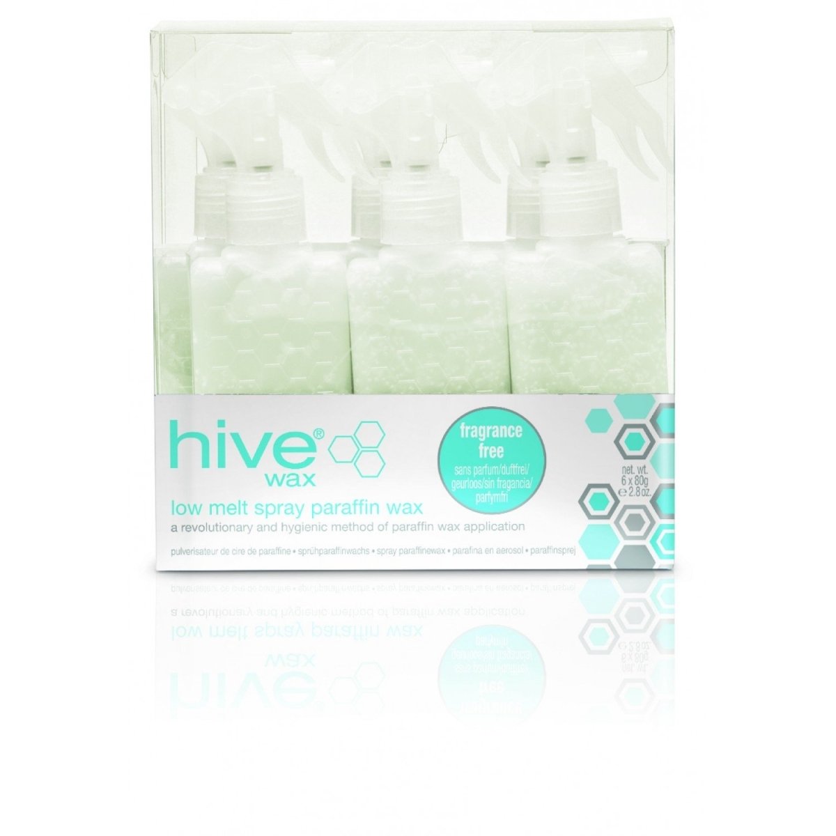 Hive Fragrance Free Low Melt Spray Paraffin Wax 6 x 80g - Franklins