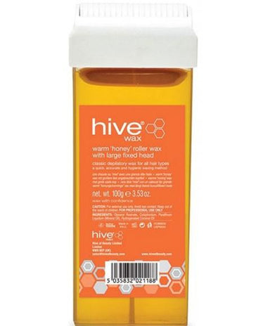 Hive Wax Warm 'Honey' Roller Wax With Large Fixed Head - Franklins