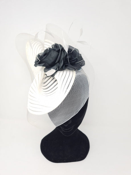 Ivory Scruched Hairband Fascinator - Franklins