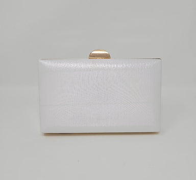 Ivory Shimmer Clutch Bag - Franklins