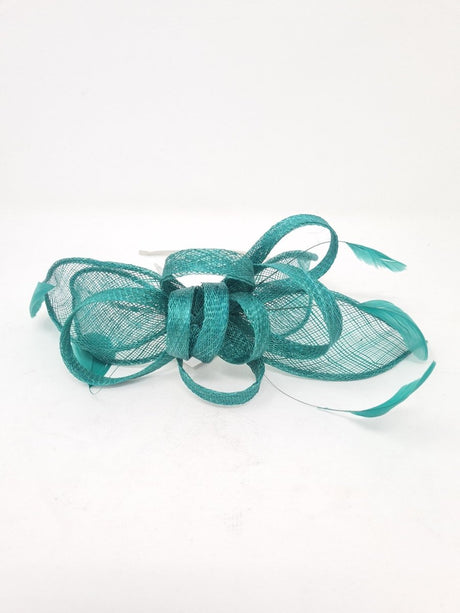 Jade Green Hairband Loop Fascinator - Franklins