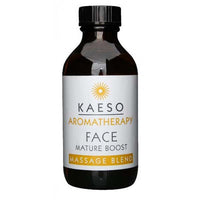 Kaeso Aromatherapy Face Mature Boost Massage Blend 100ml - Franklins