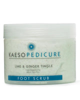 Kaeso Pedicure Lime & Ginger Tingle Foot Scrub - Franklins