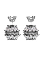 Karen Sampson Flower Crystal Stud Earrings - Franklins