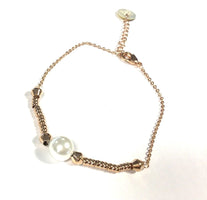 Karen Sampson Pearl Rose Gold Bracelet - Franklins