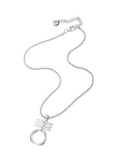 Karen Sampson Silver Pendant Necklace - Franklins