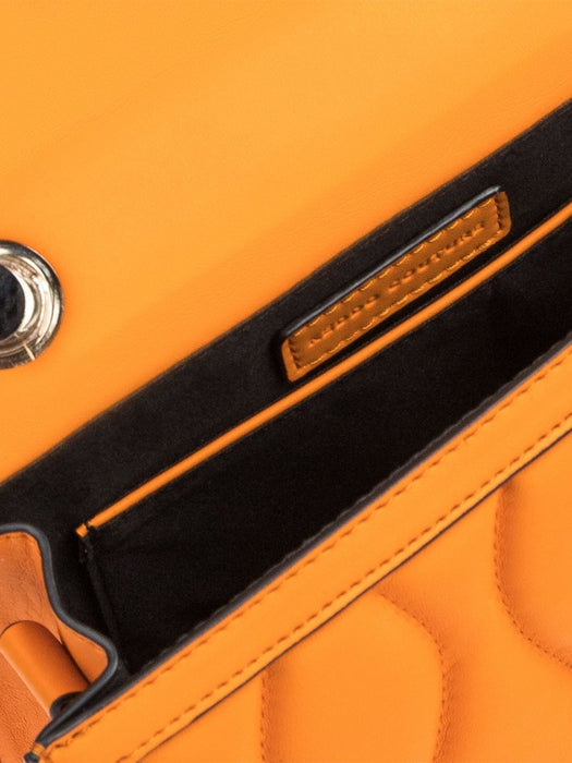 Keddo Bright Orange Quilted Handbag - Franklins