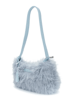 Keddo Couture Baby Blue Faux Fur Handbag - Franklins