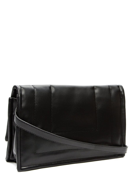 Keddo Couture Black Faux Leather Quilted Handbag - Franklins