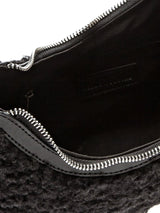 Keddo Couture Black Faux Wool Handbag - Franklins