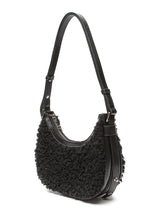 Keddo Couture Black Faux Wool Handbag - Franklins