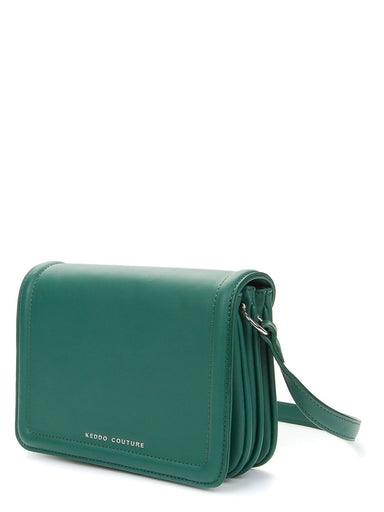 Keddo Couture Green Faux Leather Handbag - Franklins