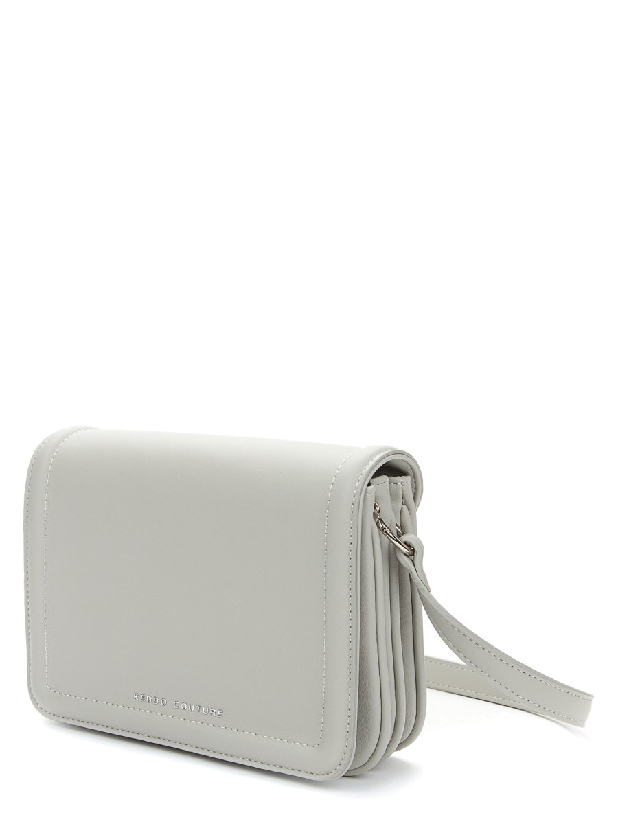 Keddo Couture Grey Faux Leather Handbag - Franklins