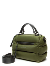 Keddo Couture Khaki Green Puffy Padded Handbag - Franklins