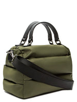 Keddo Couture Khaki Green Puffy Padded Handbag - Franklins