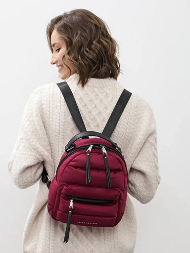 Keddo Couture Red Wine Puffy Backpack - Franklins