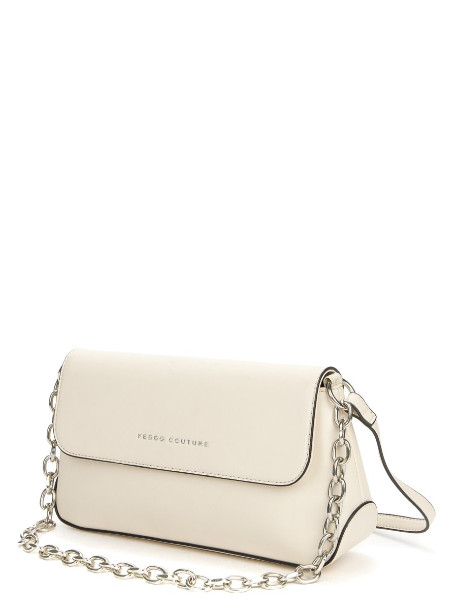 Keddo Ivory Matte Oblong Handbag - Franklins