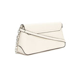 Keddo Ivory Matte Oblong Handbag - Franklins