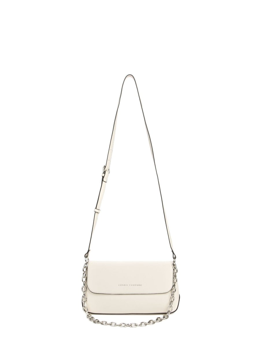 Keddo Ivory Matte Oblong Handbag - Franklins