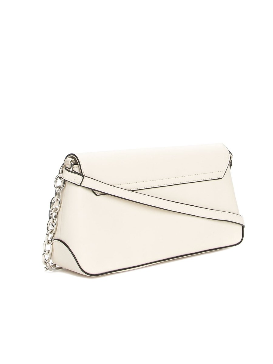 Keddo Ivory Matte Oblong Handbag - Franklins