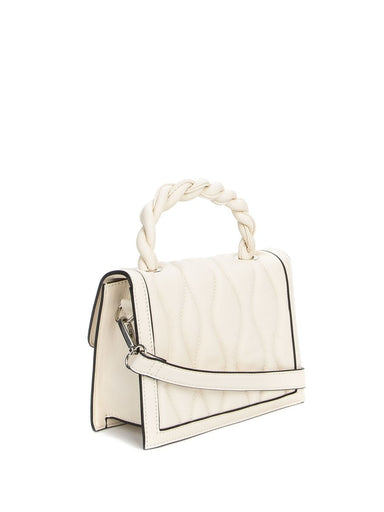 Keddo Ivory Quilted Handbag - Franklins