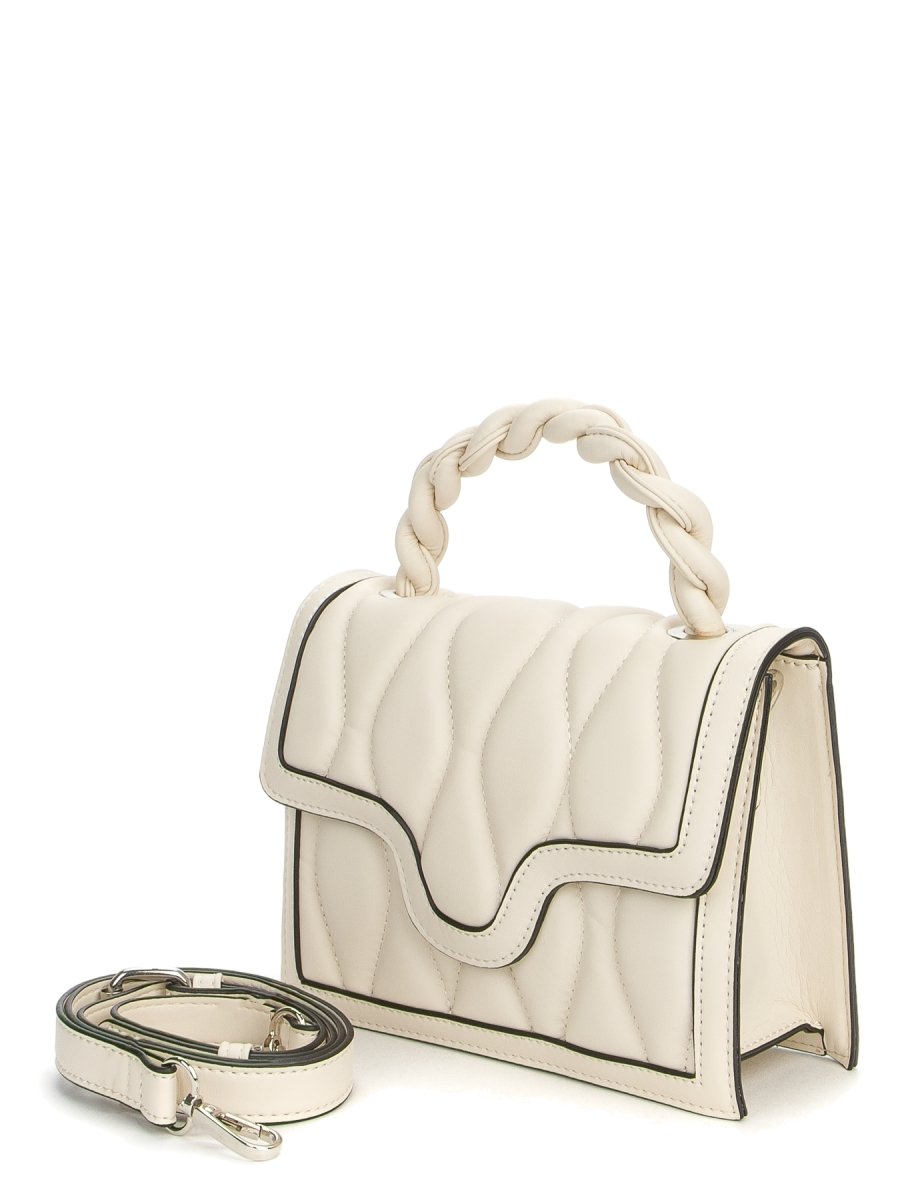 Keddo Ivory Quilted Handbag - Franklins