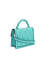 Keddo Turquoise Quilted Handbag - Franklins