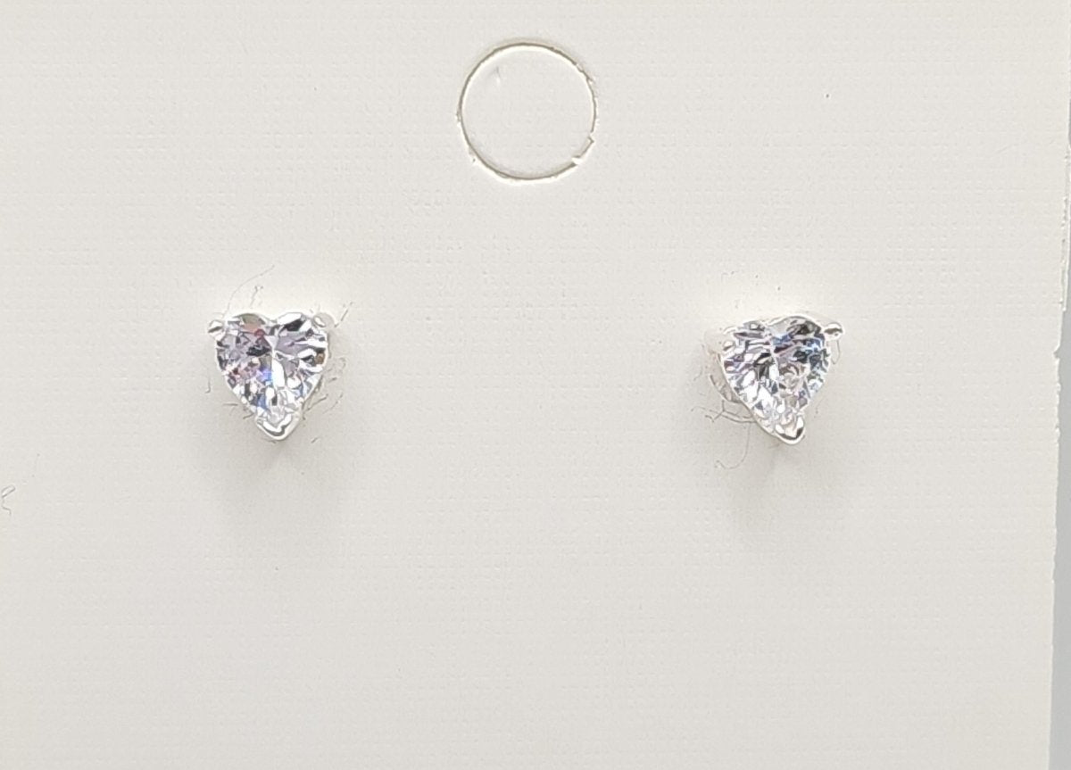 Large Heart Stud Earrings - Franklins